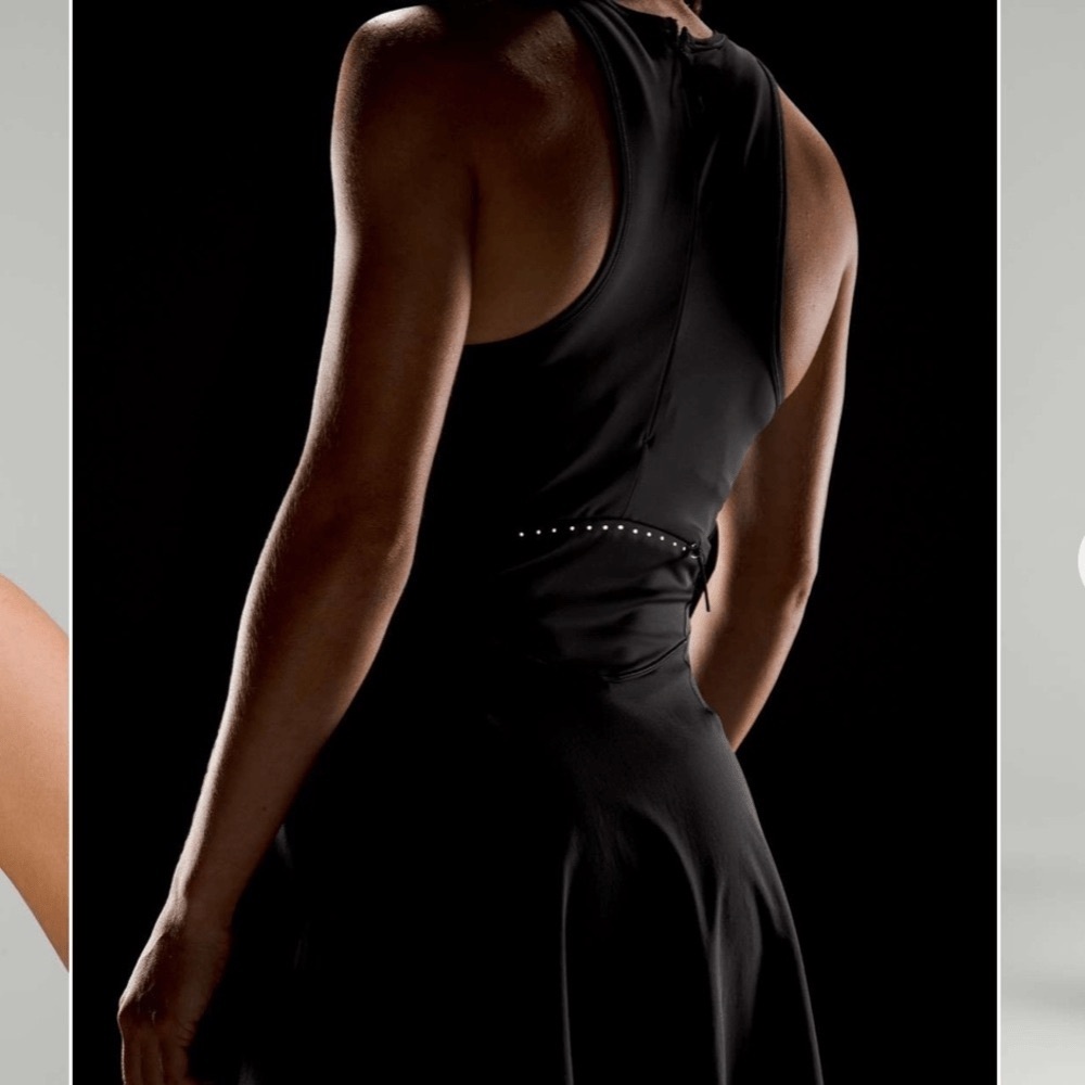 Lululemon Nulex Running Dress-Graphite Gray-Size 2 - Picture 4 of 11